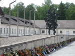 Flowers at Dachau Memorial Site
